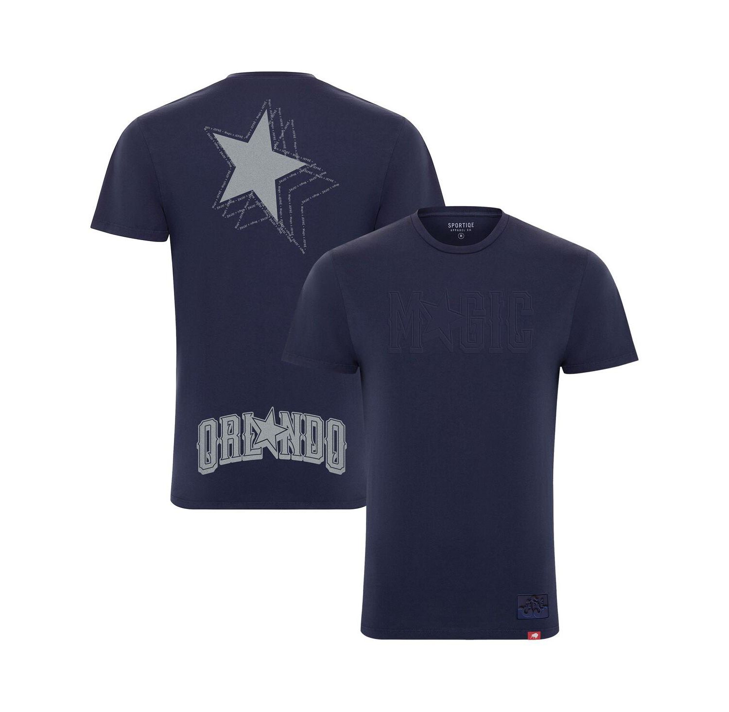 Men's and Women's Heather Navy Orlando Magic x JEFRE 2023/24 City Edition Bingham T-shirt