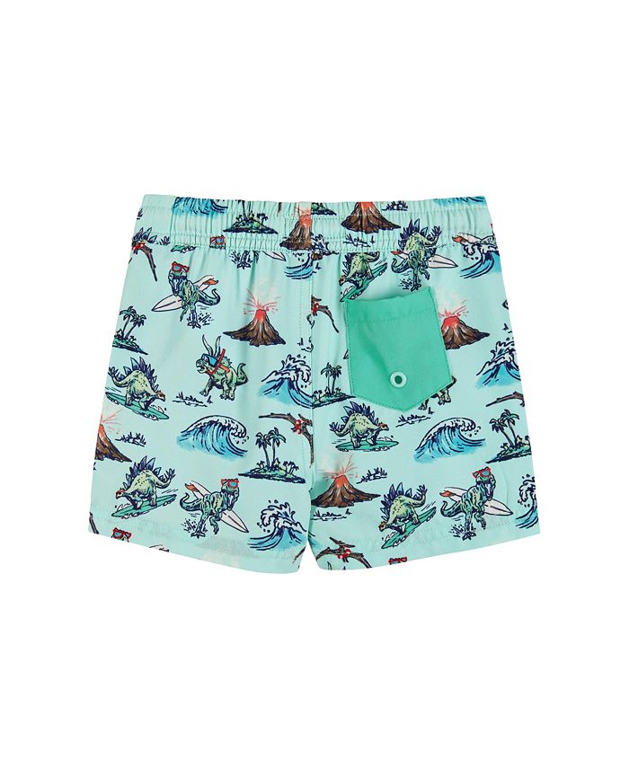 Boys Blue Dino Short Set by Andy & Evan main image 1