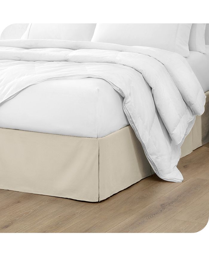 Bare Home Tailored 15" Full Pleated Bed skirt Macy's