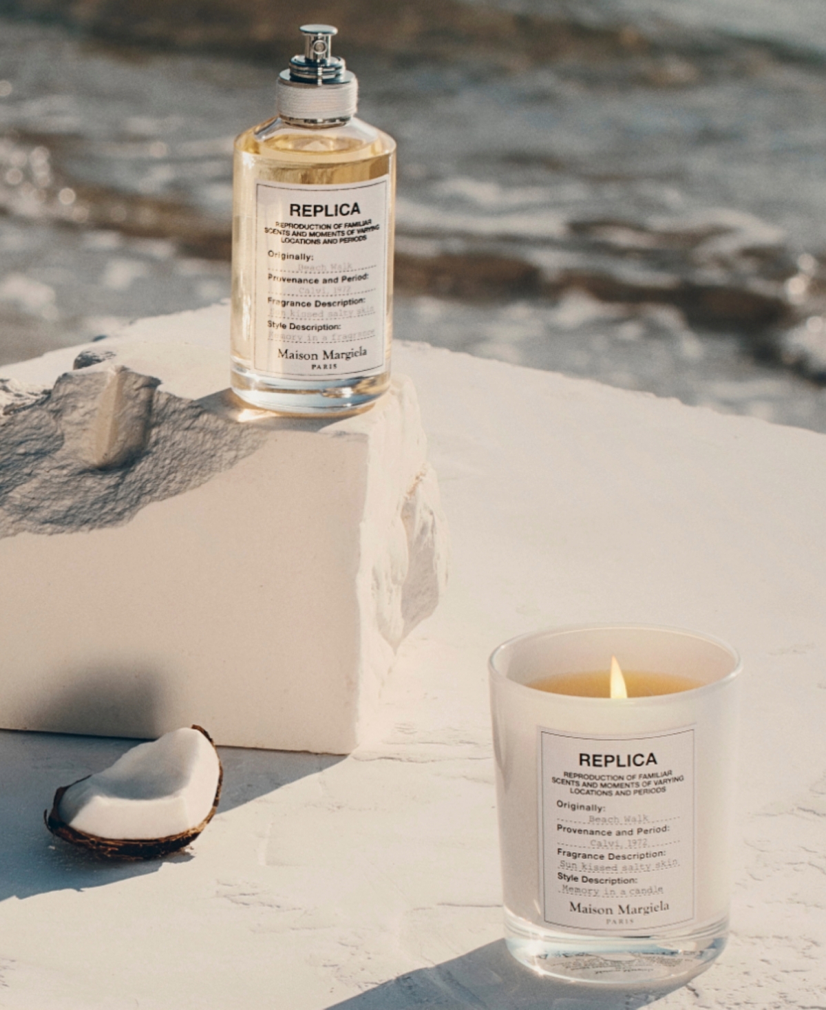 Maison Margiela Replica Beach Vibes Scented Candle, oz