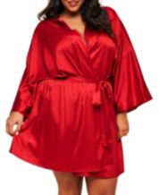 Macys plus size best sale kimono