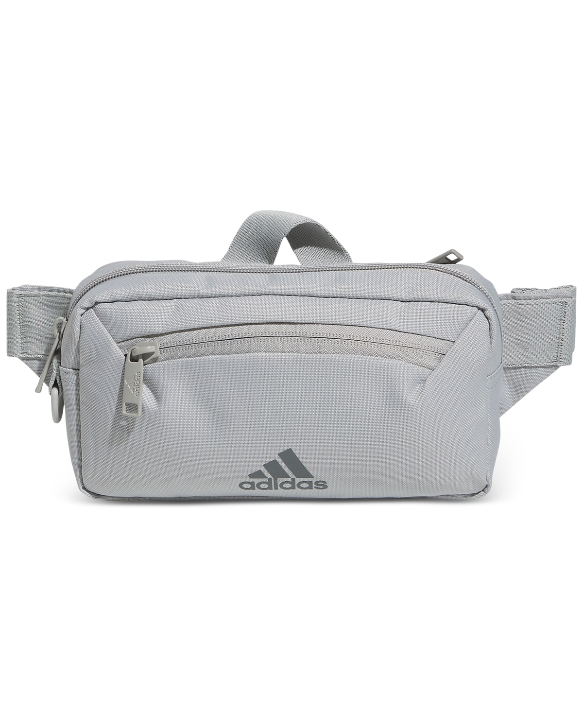 Shop Adidas Originals Women's Must Have 2 Adjustable Waist-pack Bag In Grey Two