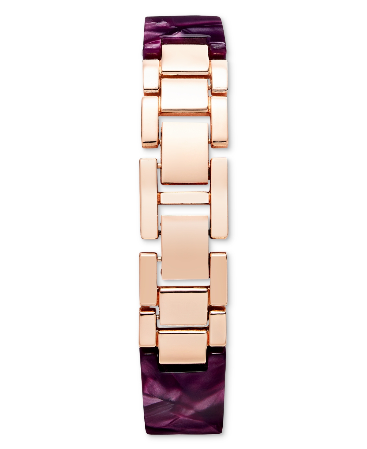 Shop Inc International Concepts Women's Purple Half-bangle Bracelet Watch 36mm, Created For Macy's