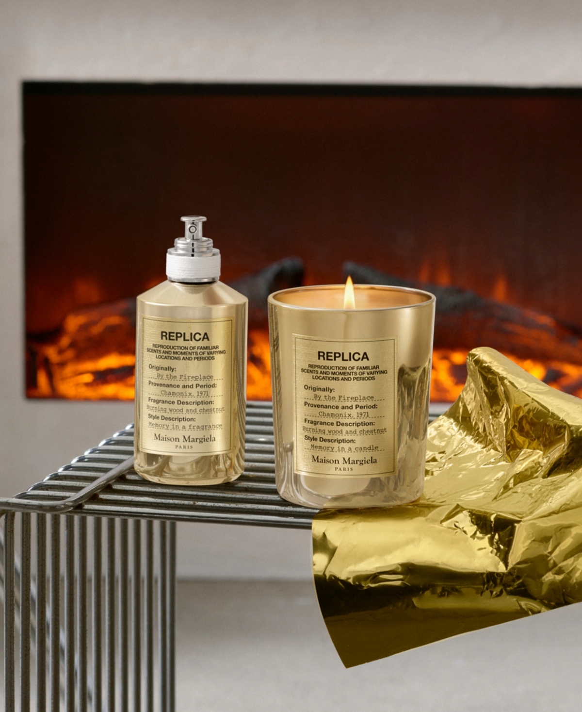 Maison Margiela Replica By The Fireplace Limited-Edition Scented Candle, oz