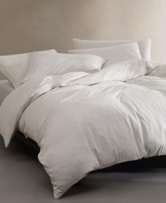 Calvin Klein Melange Jersey 3 Piece Comforter Set, King