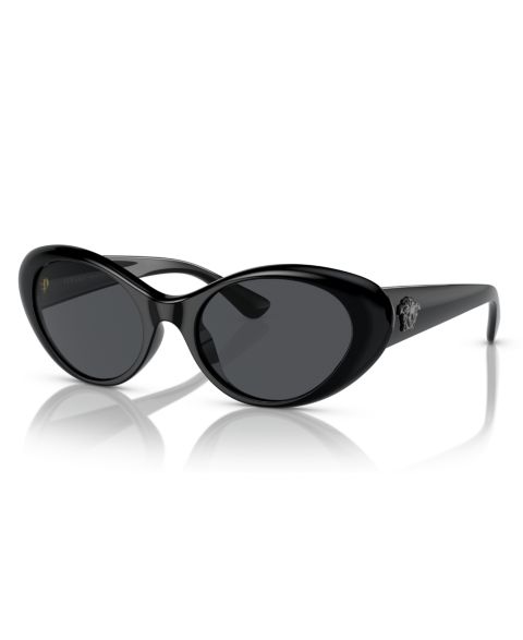 Женские солнцезащитные очки Versace Sunglasses VE4455U, цвет: Чёрный