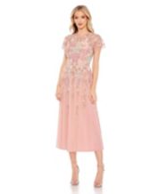 Macys dusty rose dress store