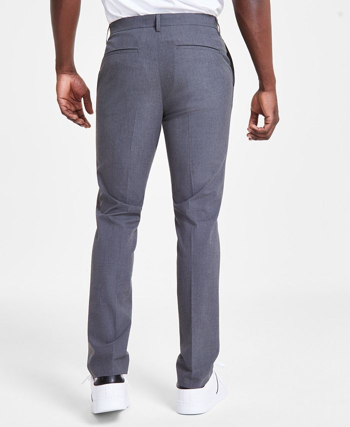 Calvin Klein Men's X Fit Slim Fit Stretch Suit Pants Blue Size 30X30