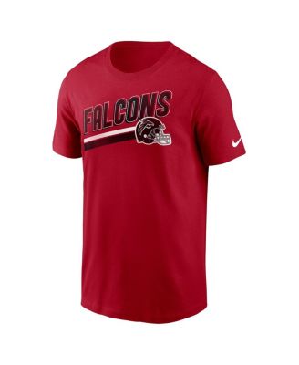 Men's Red Atlanta Falcons Essential Blitz Lockup T-shirt