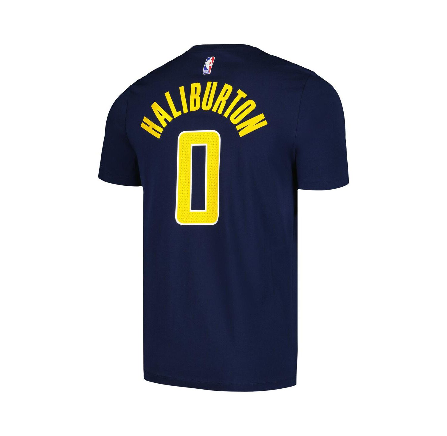 Men's Tyrese Haliburton Navy Indiana Pacers Icon 2022/23 Name and Number T-shirt