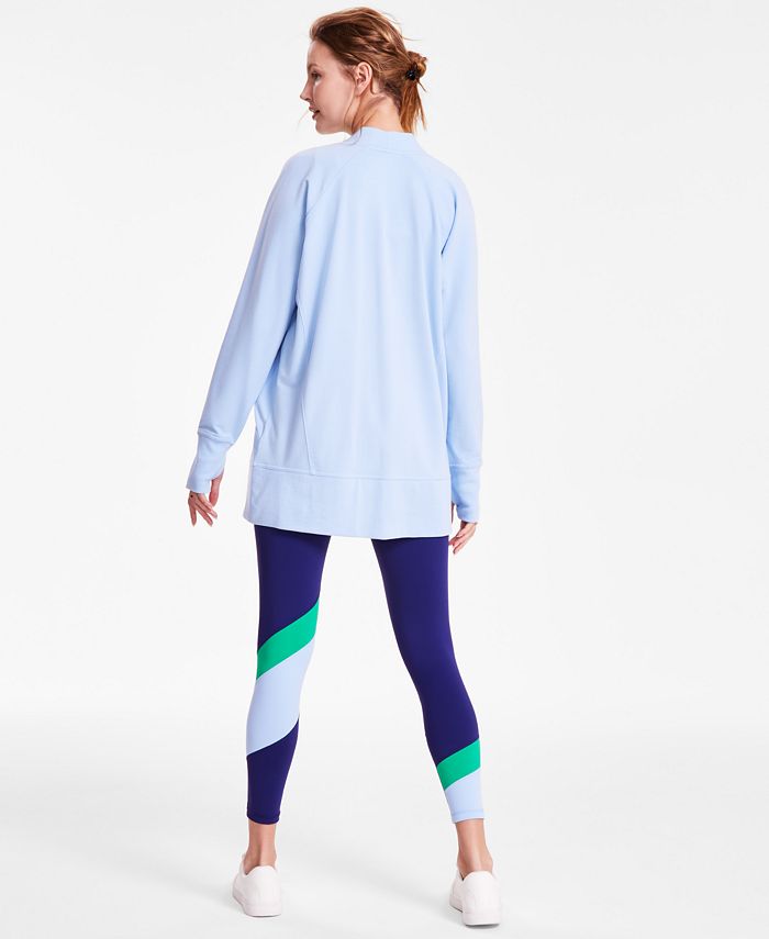 SHEIN PETITE Leggings imprimés de lettres pour femmes, taille haute et