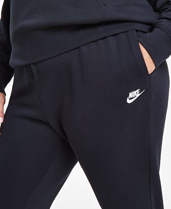 Nike Women's Sportswear Club Fleece Mid-Rise Joggers - Macy's