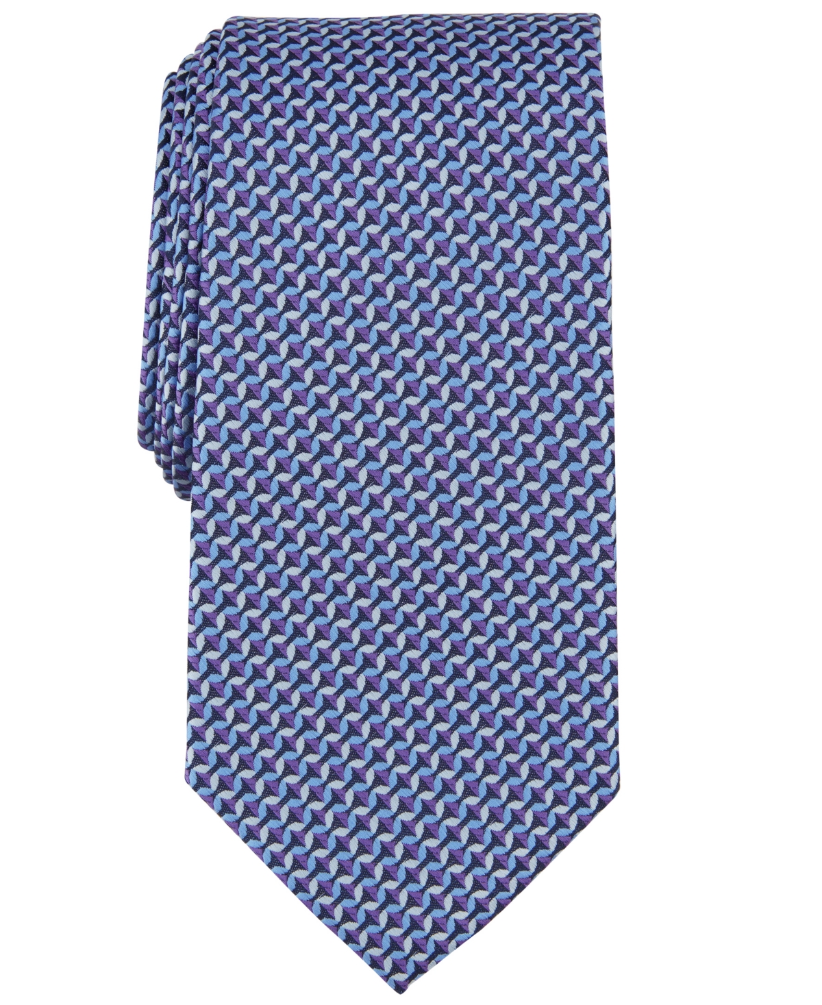 Men's Haine Mini-Chevron Tie - Yellow