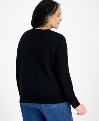 Women's Petite Button-Up Cardigan, Created for Macy's