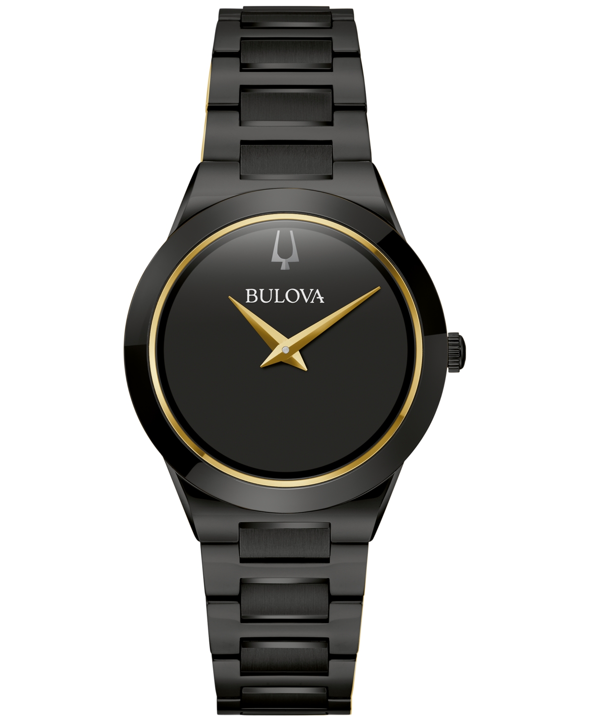 Women's Modern Millennia Black-Tone Stainless Steel Bracelet Watch 32mm - Black