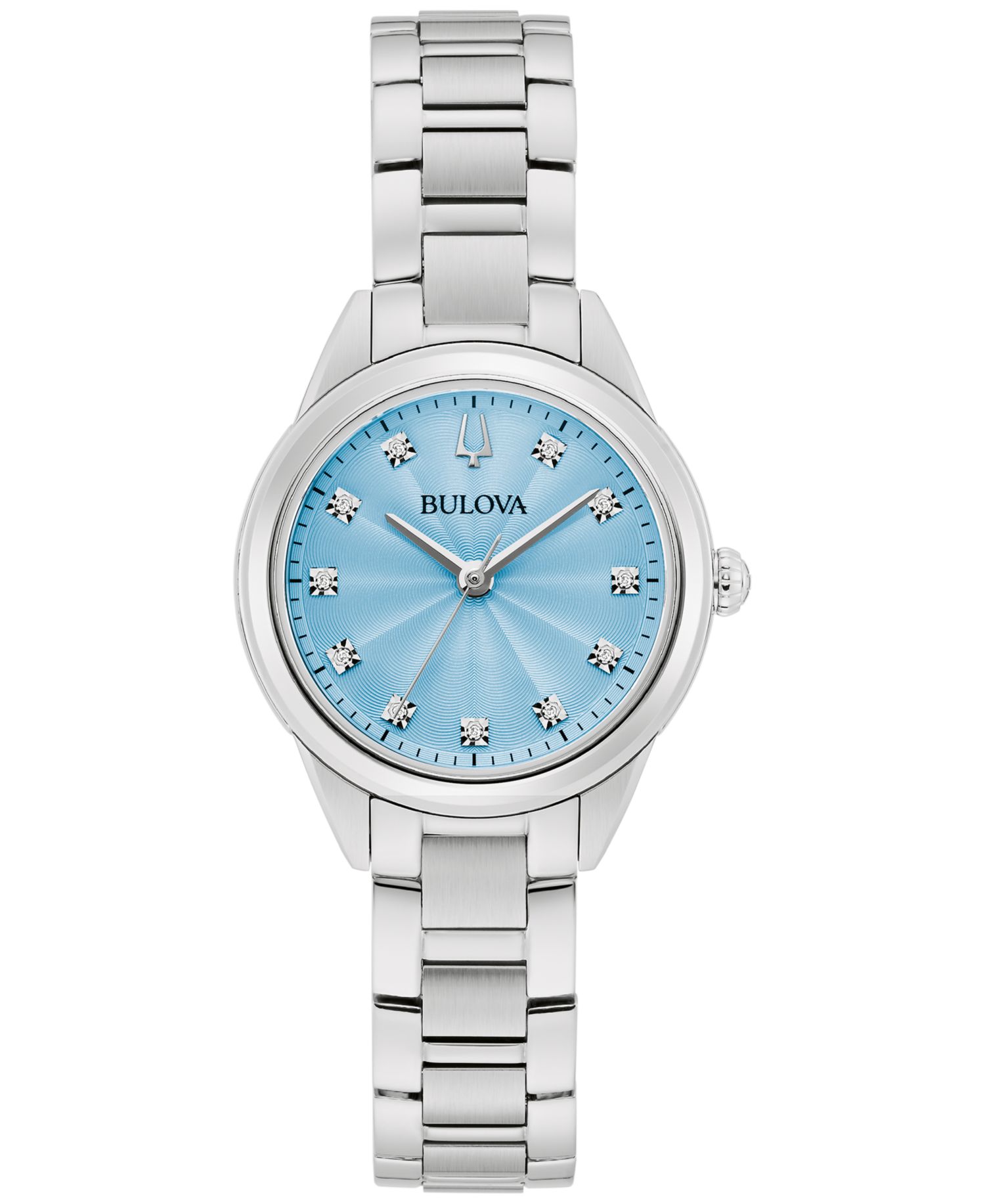 Women's Sutton Diamond Accent Stainless Steel Bracelet Watch 28mm