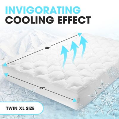 Plush Rayon from Bamboo Mattress Topper - Twin XL