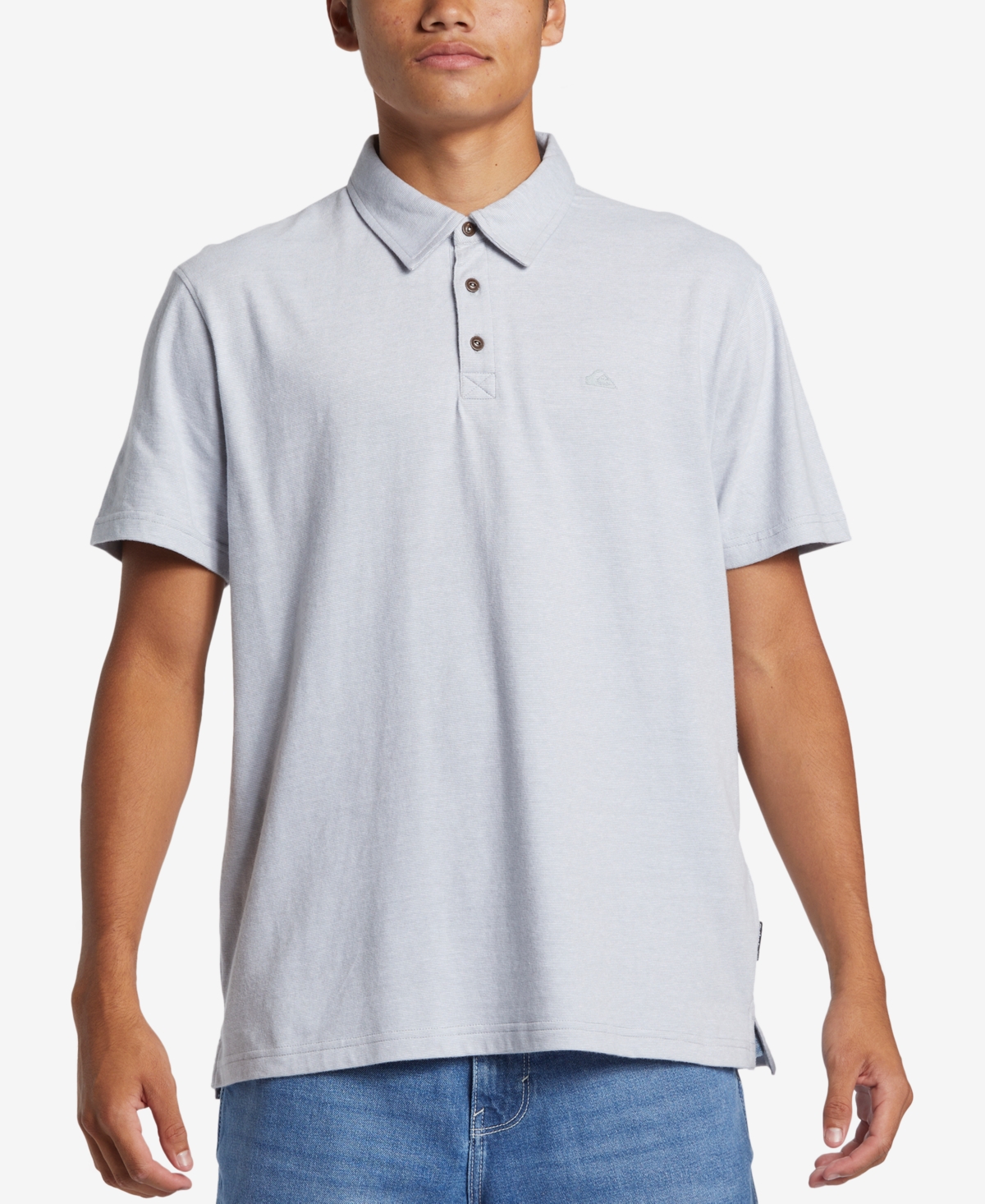 Men's Sunset Cruise Short Sleeve Polo Shirt - Quarry