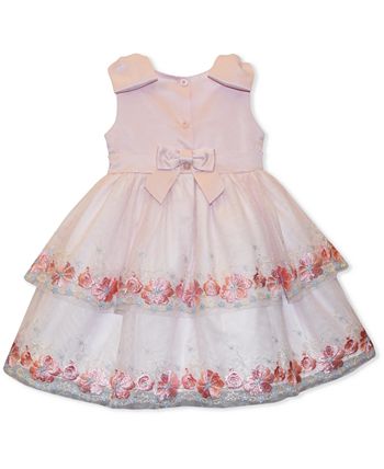 Blueberi Boulevard Baby Girls Tiered Embroidery Dress Macy s