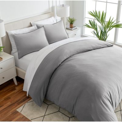 Ultra-Soft Sand washed King Duvet Cover & Sham Set