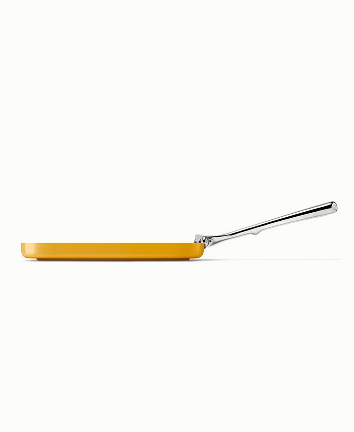 11x11 Yellow Caraway Non-Stick Ceramic-Coated 11 Square Griddle Pan - Yellow