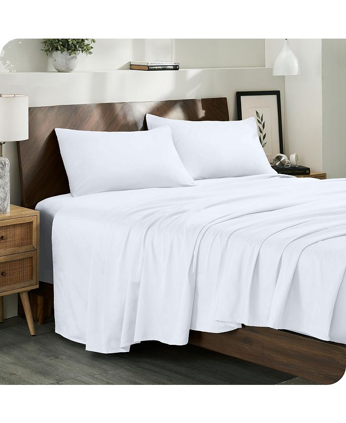 Bare Home Organic Cotton Sateen Sheet Set Queen Macy's