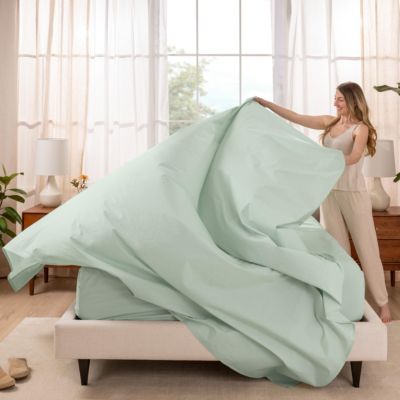 Organic Cotton Percale Sheet Set