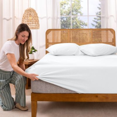 Organic Cotton Jersey Fitted Sheet