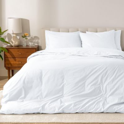 Organic Cotton Percale Duvet Cover Set Twin/Twin XLong