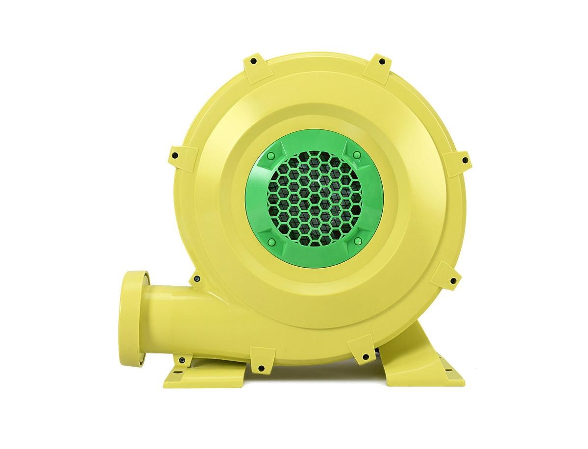 950 W 1.25 Hp Air Blower Pump Fan for Inflatable Bounce House - Yellow