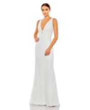 Macys white 2025 dresses long