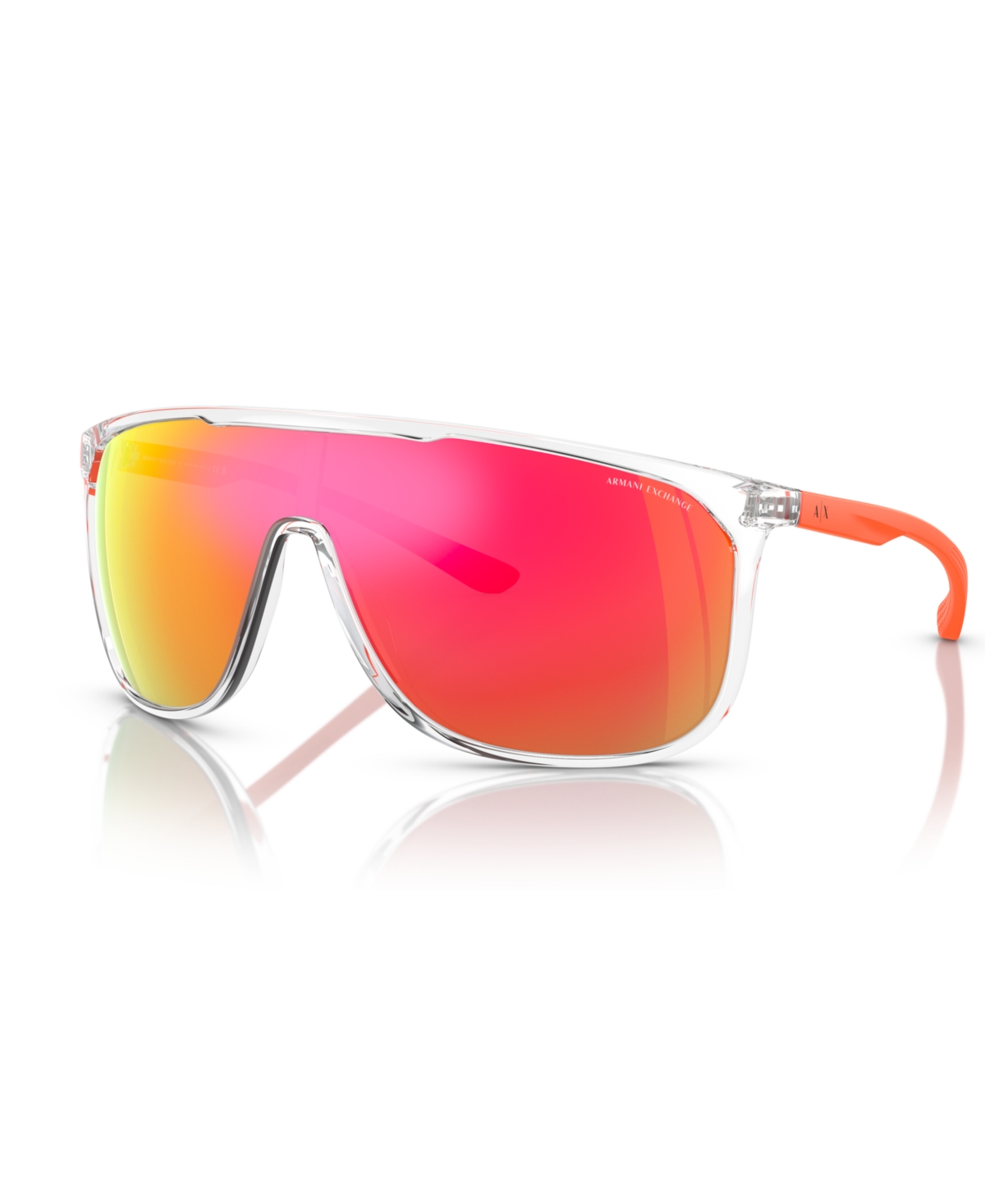 Armani Exchange Men's Sunglasses, Mirror AX4137SU - Shiny Crystal