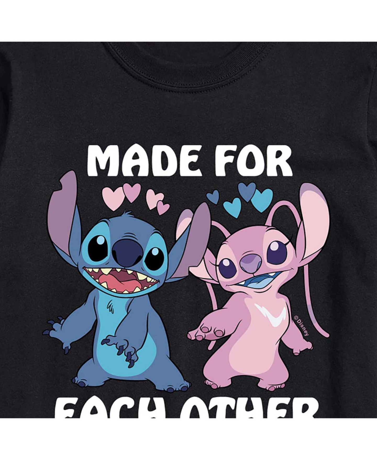 Мужская футболка AIRWAVES Lilo and Stitch Short Sleeve, цвет: Чёрный — фото 3