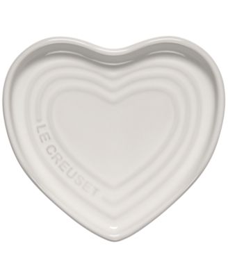 Figural Heart Collection Stoneware Heart Spoon Rest