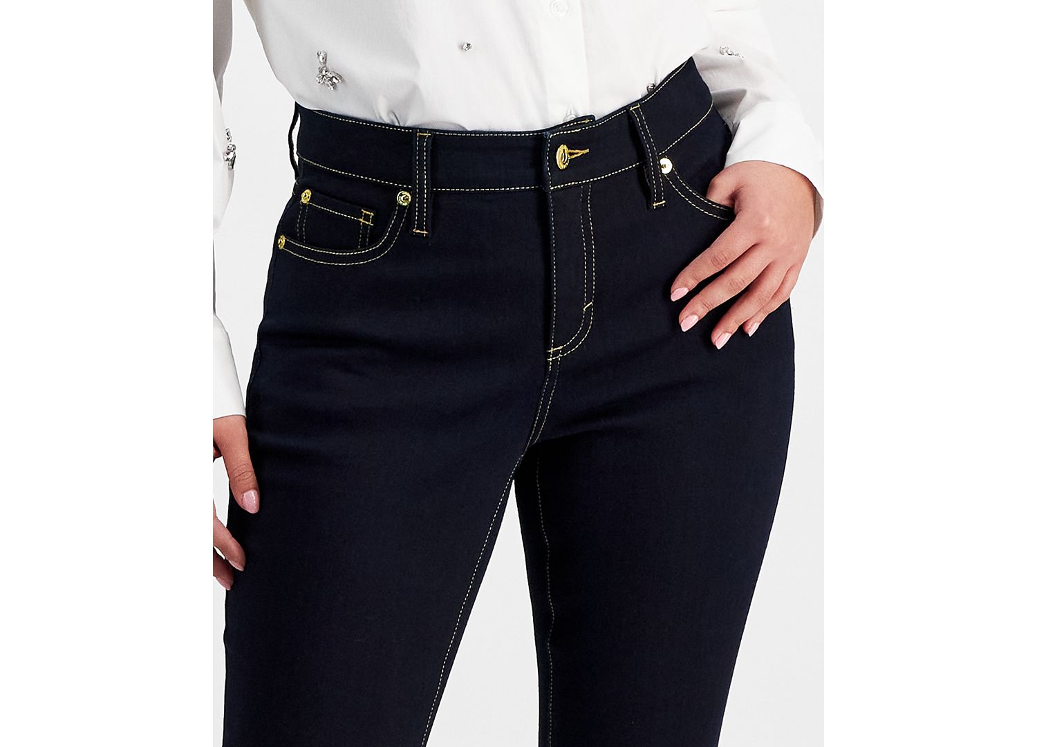 Petite Skinny-Leg Denim Jeans