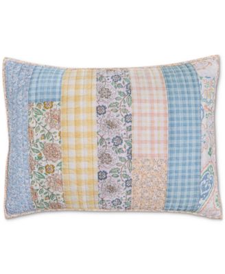 Charter Club - Spring Gingham Patchwork Sham, King