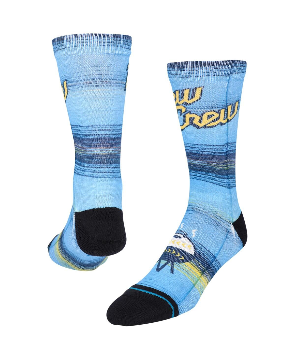 STANCE MEN'S STANCE MILWAUKEE BREWERS CITY CONNECT CREW SOCKS