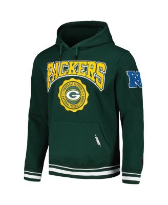 Pro Standard Men's Green Green Bay Packers Crest Emblem Pullover Hoodie ...