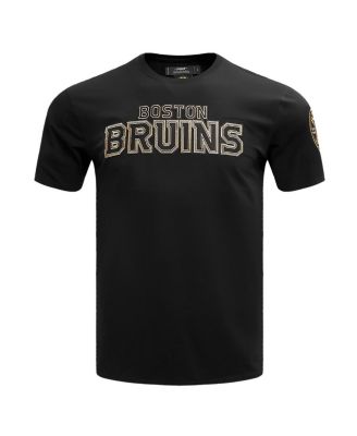 Men's Black Boston Bruins Wordmark T-shirt