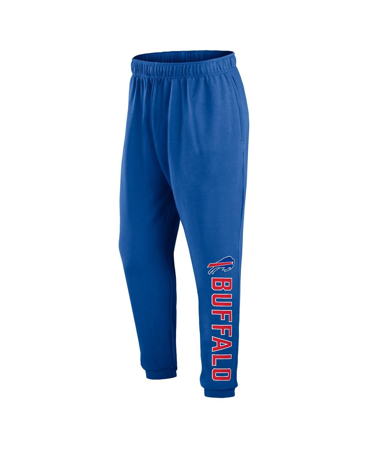 Shop Fanatics Men's  Royal Buffalo Bills Big And Tall Chop Block Lounge Pants