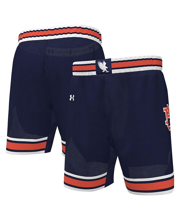 Under Armour Men s Navy Auburn Tigers Replica Basketball Shorts