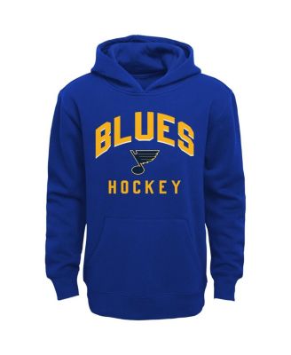 Toddler Boys Blue, Heather Gray St. Louis Blues Play by Play Pullover Hoodie and Pants Set