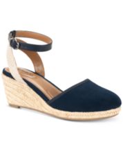Navy blue sandals macys discount