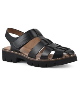 White Mountain Glove Fisherman Sandals - Macy's