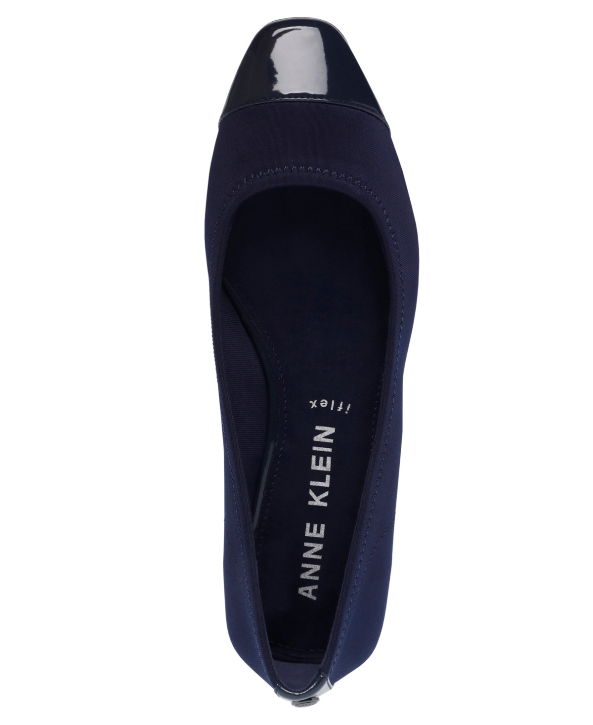 Anne Klein Women's Carlie Almond Toe Ballet Flats
