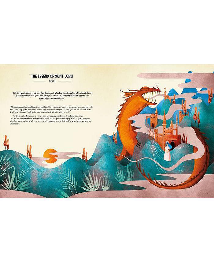 Barnes & Noble The Great Book of Dragon Legends by Tea Orsi - Macy's