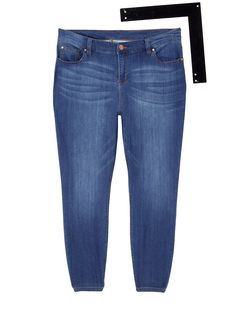 Plus Size Leroy Skinny Ankle Jean
