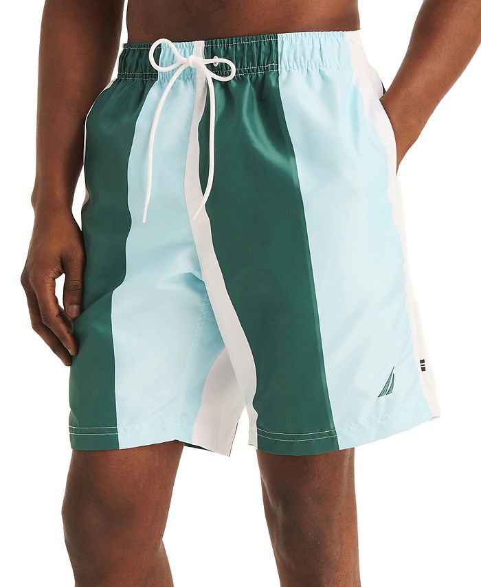 Vertical striped swim trunks hot sale