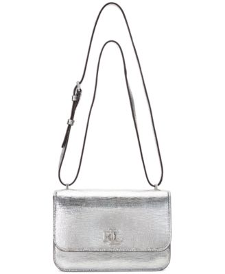 Ralph lauren silver bag hotsell