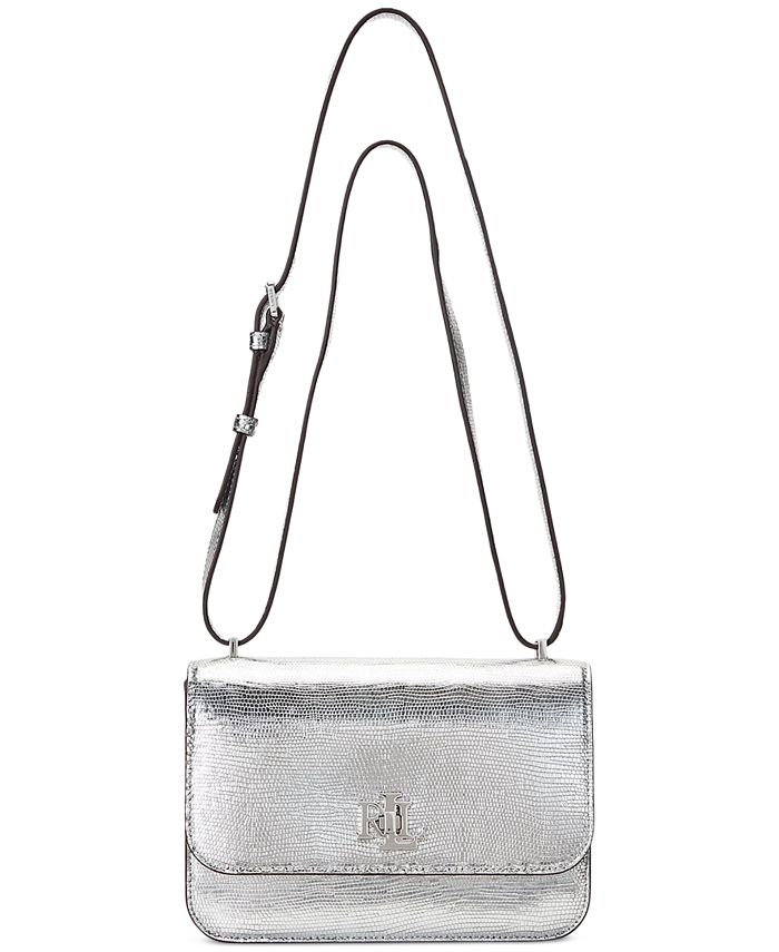 Lauren Ralph Lauren Lizard Embossed Leather Small Sophee Bag - Macy's